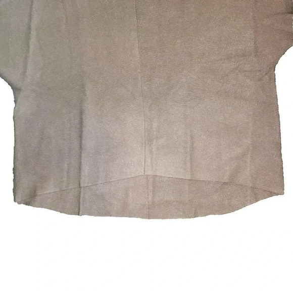 Women's Soft Brown Long-Sleeve Viscose Turtleneck Oversized Sweater Size XL - Picture 6 of 7